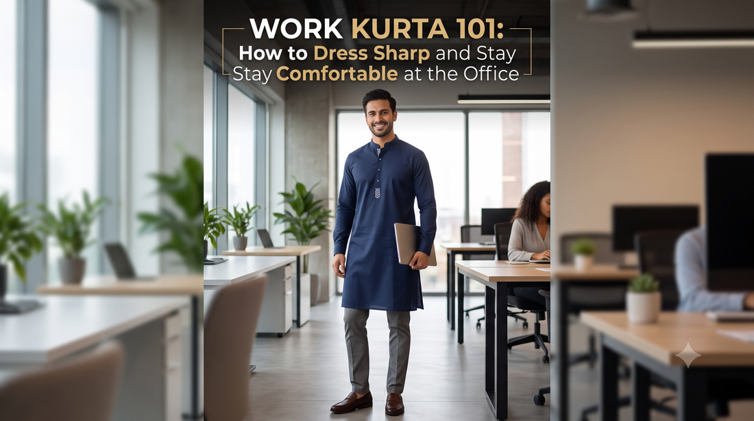 Work Kurta 101: How to Dress Sharp and Stay Comfortable at the Office
